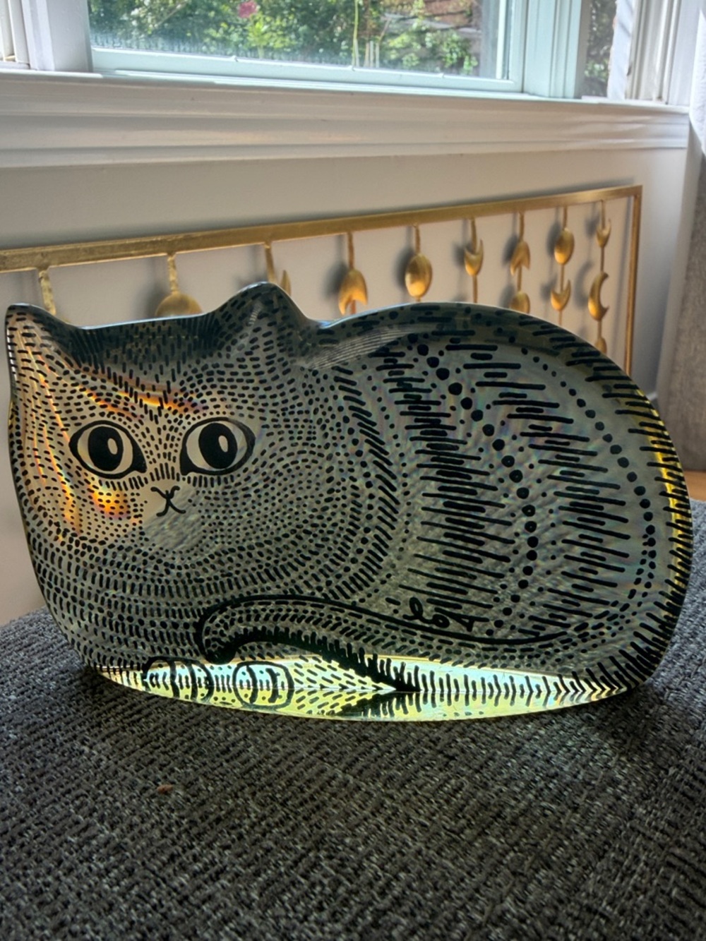 MCM Abraham Palatnik Lucite Cat
